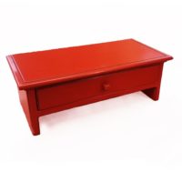 Red Computer Monitor Stand