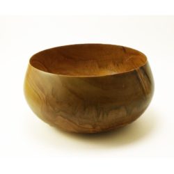 wooden bowl hand turned in Cherry