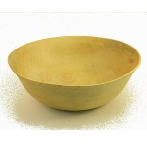 wooden bowl hand turned in Maple