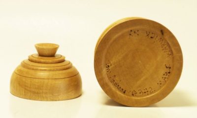 Lidded Box in Sugar Maple