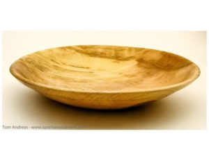 Turned Bowl in Spalted Maple