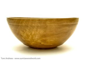 Bowl in pear wood - item 351
