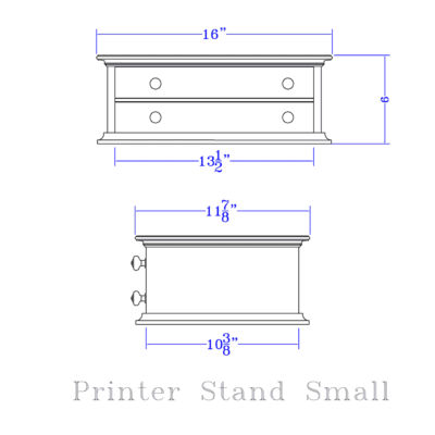 Small 2 Drawer Paper Cabinet Dimensions