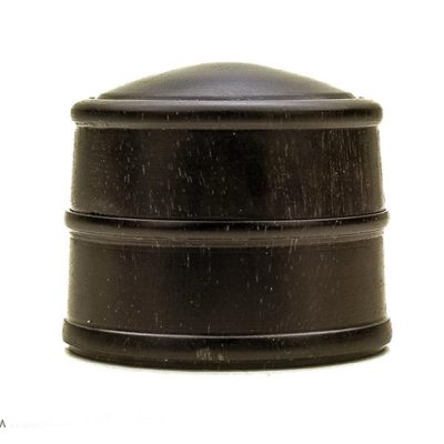 Hand turned lidded box in ebony