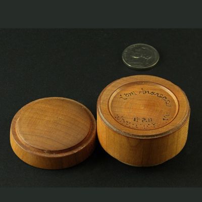 Small Turned Box in Cherry - Item 211 - Image 3