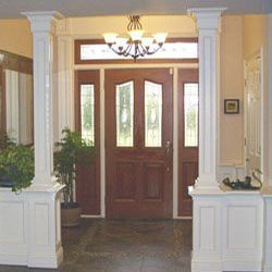 Wainscot divider with columns