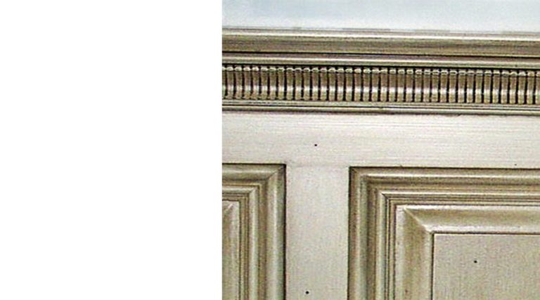Raised panel wainscot detail