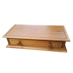 Low Monitor Stand in Natural Cherry
