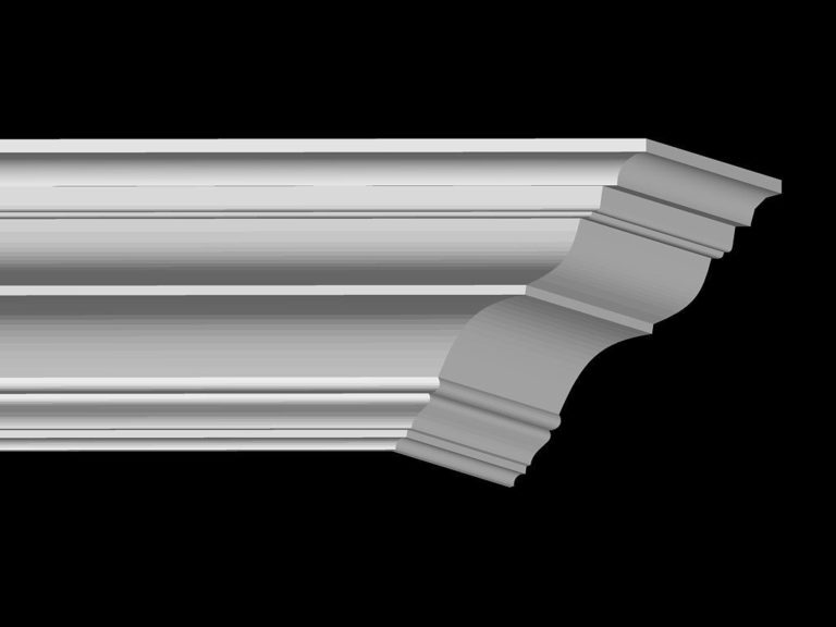 Dykes #v 201 crown moulding with a shelf on top