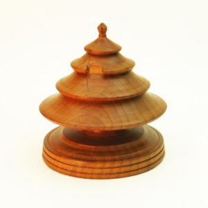 Wooden Christmas Tree in Cherry