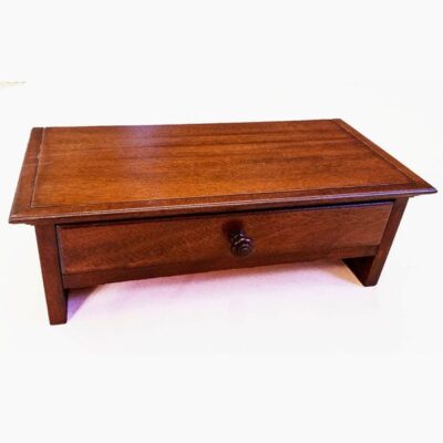 Monitor Stand in Mahogany