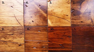 Creating a Rustic Pine Finish