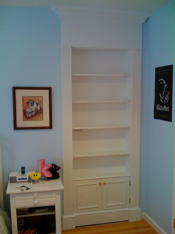 Secret Bookcase Door - Closed