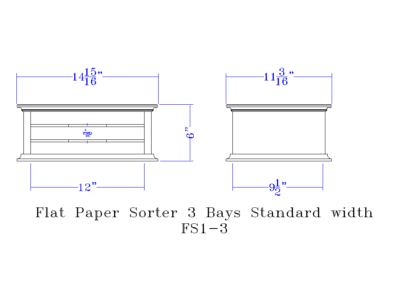 Monitor Stand and Flat File Sorter - Image 7