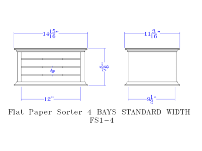 Monitor Stand and Flat File Sorter - Image 9