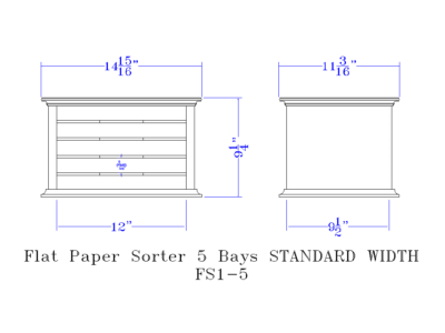 Monitor Stand and Flat File Sorter - Image 11