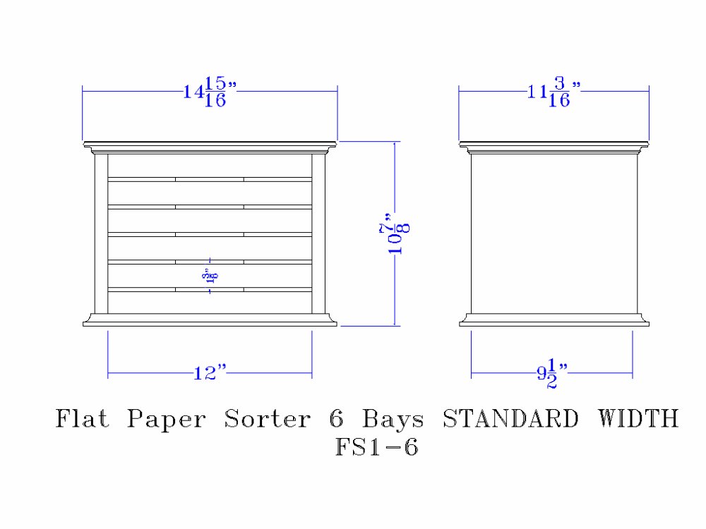 Monitor Stand and Flat File Sorter - Image 13