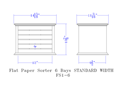 Monitor Stand and Flat File Sorter - Image 13