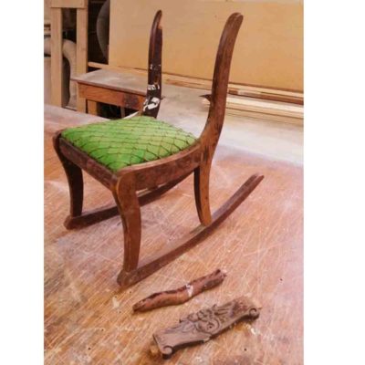 Restoring an Antique Child's Rocking Chair