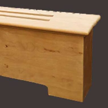 Cherry Baseboard Heater Cover