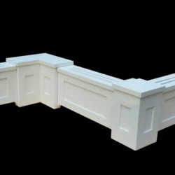 Corner Caps for Paneled Heater Covers