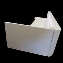 The End Cap for a Round Top Heater Cover