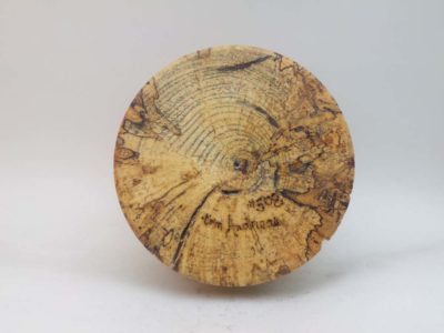 Wood Christmas Tree in Spalted Maple - Item 508 - Image 4