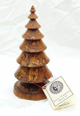 Wood Christmas Tree in Cherry - Item 523