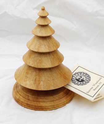 Wood Christmas Tree in Sugar Maple - Item 524 - Image 3