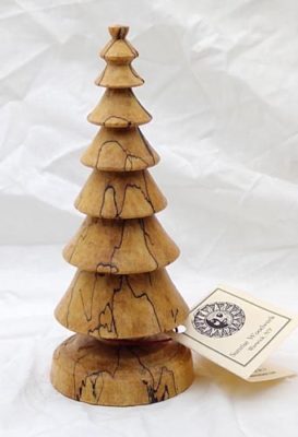 Wood Christmas Tree in Sugar Maple - Item 525