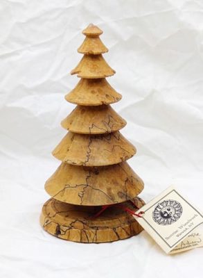 Wood Christmas Tree in Sugar Maple - Item 526