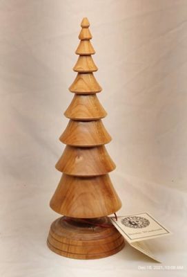 Wood Christmas Tree in Sugar Maple - Item 558