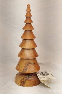 Wood Christmas Tree in Sugar Maple - Item 558 - Image 3