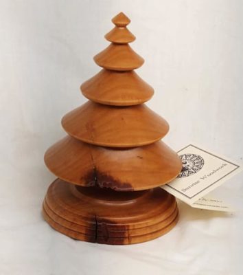 Wood Christmas Tree in Cherry - Item 566 - Image 4