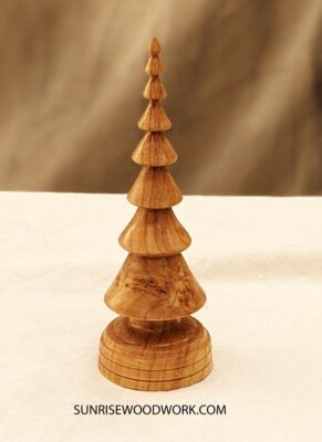 Wood Christmas Tree in Cherry - Item 583