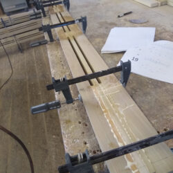 Assembling the top of the heater cover