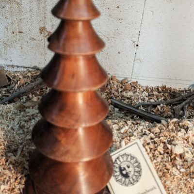 Wood Christmas Tree in Cherry - Item 606