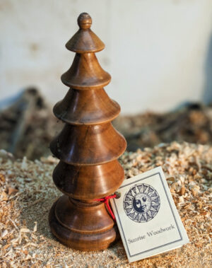 Wood Christmas Tree in Cherry - Item 609