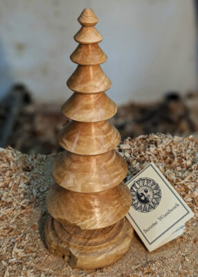 Wood Christmas Tree in Sugar Maple - Item 615 - Image 3