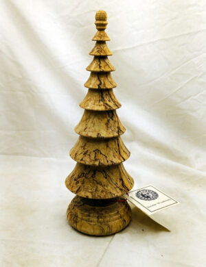 Wood Christmas Tree in Spalted Sugar Maple - Item 626