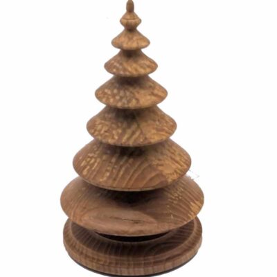 Wood Christmas Tree in Spalted Sugar Maple - Item 637